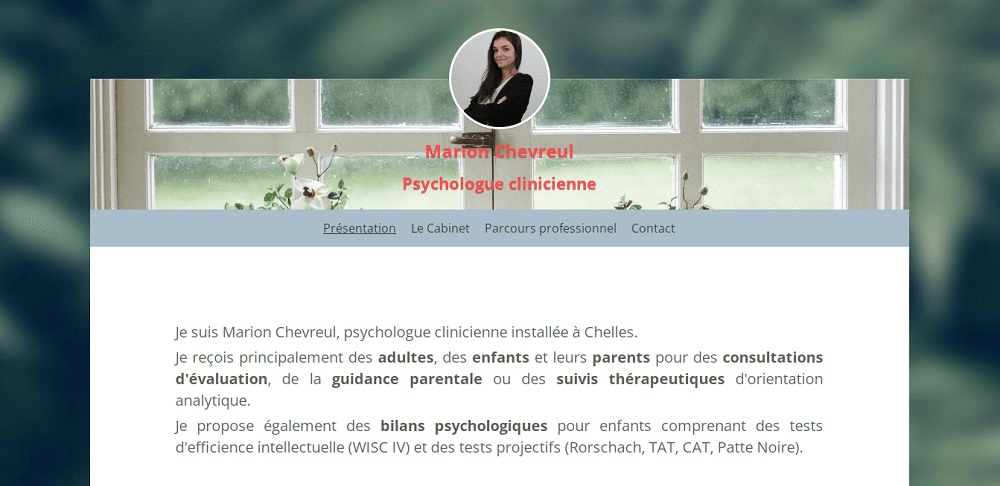 null Accueil Marion Chevreul